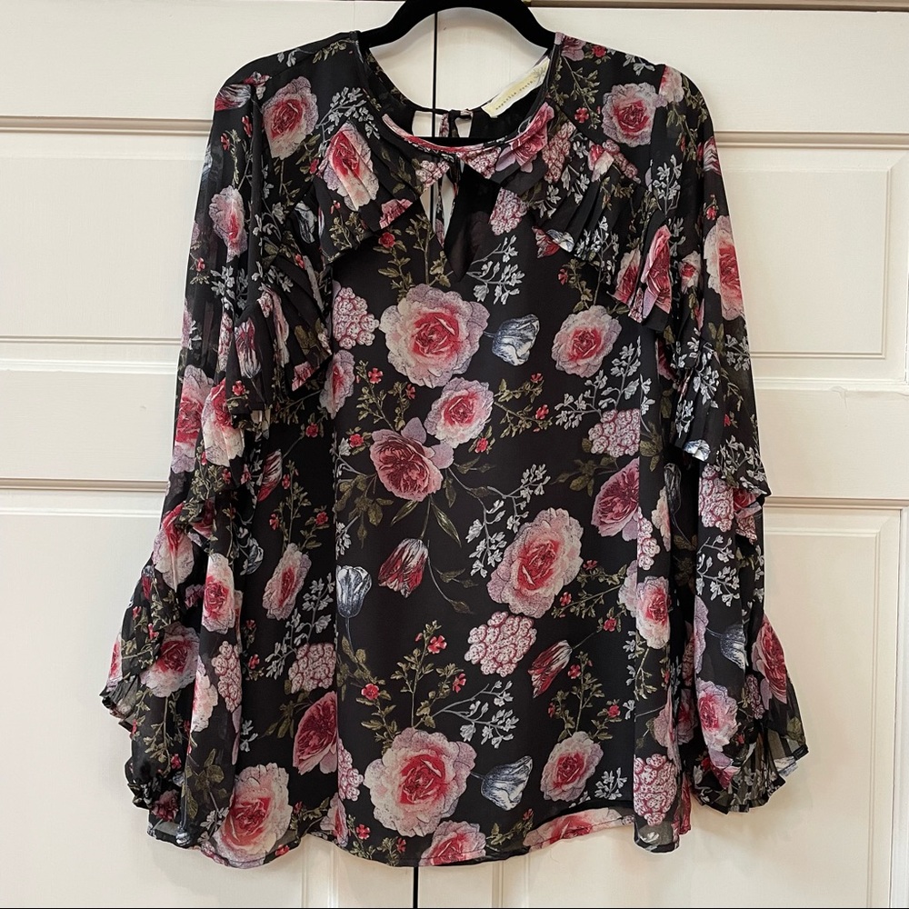 Magnolia South Floral Top